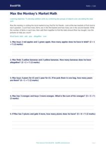 Free Addition Activity Sheet | Pre-K | Math | BookFlik
