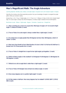 Math angles quiz grade 3 greater depth