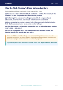 Free Place Value Poster | Grade 3 | Math | BookFlik