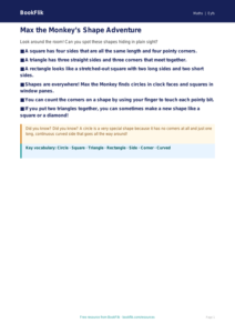 Free Shape Poster | Pre-K | Math | BookFlik