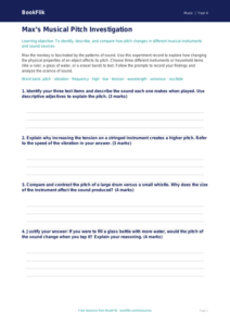 Understanding Pitch: Grade 3 Music Lesson | BookFlik