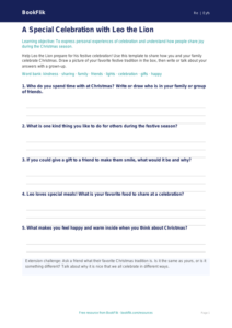 Free Christmas Template | Pre-K | Social Studies | BookFlik