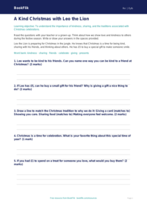 Free Christmas Worksheet | Pre-K | Social Studies | BookFlik