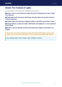 Free Diwali Poster | Pre-K | Social Studies | BookFlik