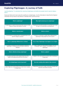 Free Pilgrimage Flashcards | Grade 3 | Social Studies | BookFlik