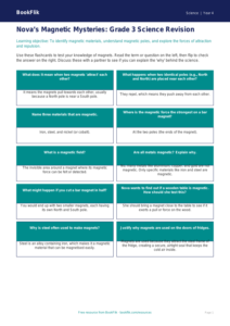 Free Magnets Flashcards | Grade 3 | Science | BookFlik