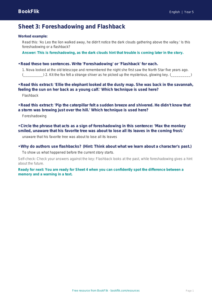 Free F Track Sheet | Grade 4 | ELA | BookFlik