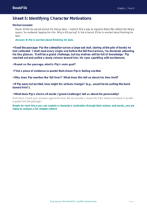 Free F Track Sheet | Grade 4 | ELA | BookFlik