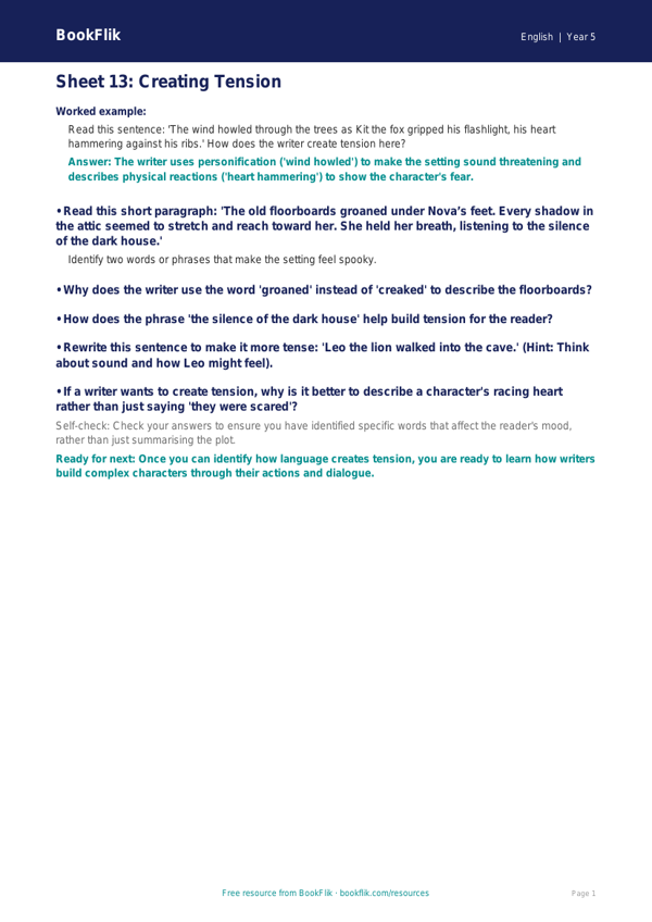 Free F Track Sheet | Grade 4 | ELA | BookFlik worksheet preview — English F