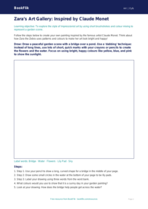Famous Artists Drawing Sheet | Foundation Art | BookFlik