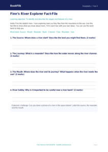 Free Rivers Template | Year 4 | Geography | BookFlik