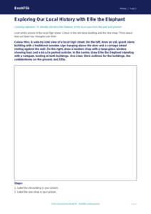 Free Local History Colouring Page | Year 1 | History | BookFlik