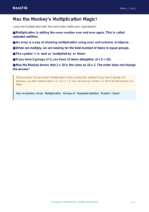 Free Multiplication Poster | Year 2 | Maths | BookFlik