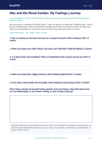 Free Mental Health Activity Sheet | Foundation | HASS / Personal Development | BookFlik
