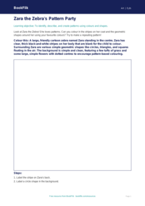 Free Pattern Colouring Page | Nursery / LKG | Art | BookFlik