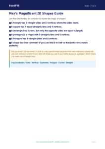 Free Geometry Poster | Class 2 | Maths | BookFlik