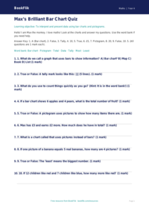 Free Statistics Quiz | Class 4 | Maths | BookFlik