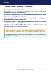 Free Landscapes Poster | Year 5 Greater Depth | BookFlik
