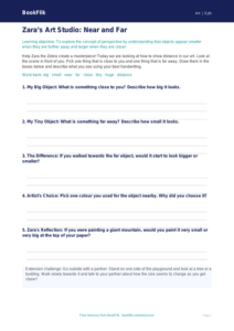 Free Perspective Template | EYFS Core Worksheet | BookFlik