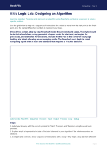 Free Programming Drawing Sheet | Year 5 Greater Depth | BookFlik