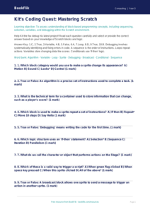 Free Scratch Quiz | Year 5 Greater Depth | BookFlik