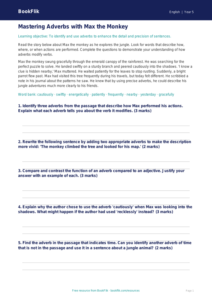 Free Adverbs Track Sheet | Year 5 Greater Depth | BookFlik