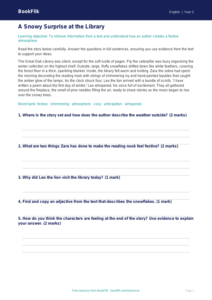 Free Christmas Story Track Sheet | Year 3 Core | BookFlik