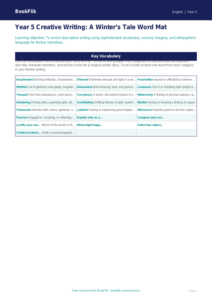 Free Christmas Story Word Mat | Year 5 Greater Depth | BookFlik