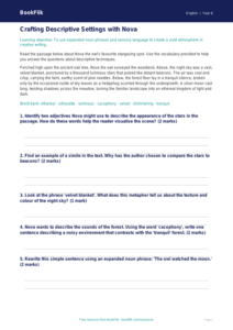 Free Creative Writing Track Sheet | Year 6 Core | BookFlik