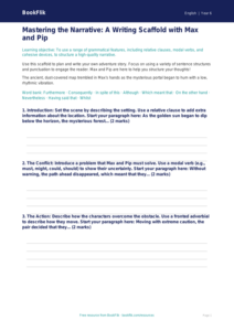 Free Grammar Writing Frame | Year 6 Core | BookFlik