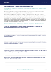 Free Persuasive Writing Track Sheet | Year 6 Core | BookFlik