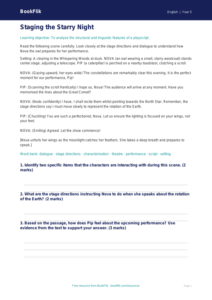 Free Playscripts Comprehension | Year 5 Greater Depth | BookFlik