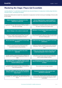 Free Playscripts Flashcards | Year 5 Greater Depth | BookFlik