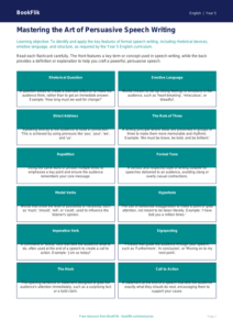 Free Speech Writing Flashcards | Year 5 Greater Depth | BookFlik