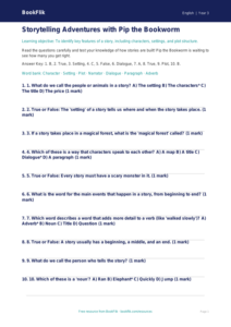 Free Stories Quiz | Year 3 Core | BookFlik