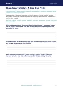 Free Stories Template | Year 5 Greater Depth | BookFlik