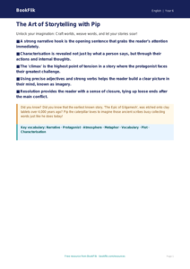 Free Stories Poster | Year 6 Core | BookFlik