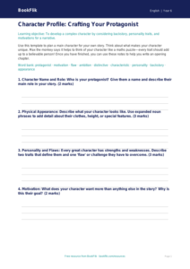 Free Narrative Writing Stories Template | Year 6 Core | BookFlik
