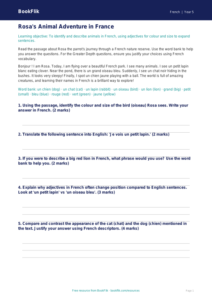 Free Animals Track Sheet | Year 5 Greater Depth | BookFlik