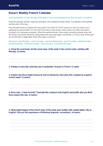 Free Days Of The Week Track Sheet | Year 5 Greater Depth | BookFlik