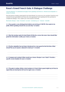 Free Greetings Activity Sheet | Year 5 Greater Depth | BookFlik