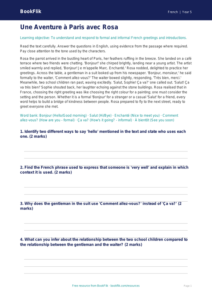 Free Greetings Comprehension | Year 5 Greater Depth | BookFlik