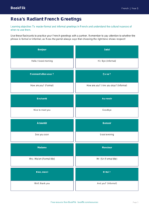 Free Greetings Flashcards | Year 5 Greater Depth | BookFlik