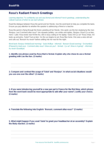 Free Greetings Track Sheet | Year 5 Greater Depth | BookFlik