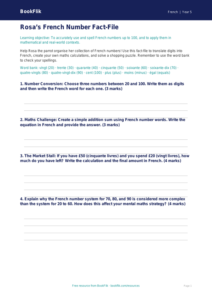Free Numbers Template | Year 5 Greater Depth | BookFlik