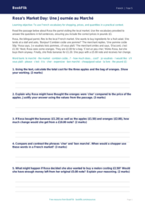 Free Shopping Track Sheet | Year 5 Greater Depth | BookFlik