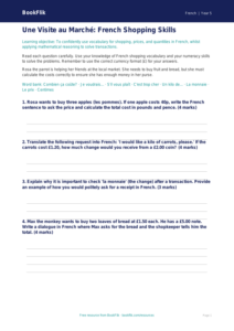 Free Shopping Worksheet | Year 5 Greater Depth | BookFlik