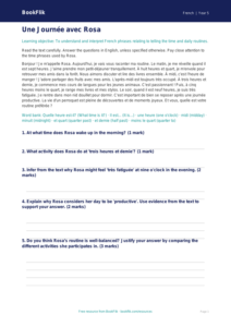 Free Telling The Time Comprehension | Year 5 Greater Depth | BookFlik