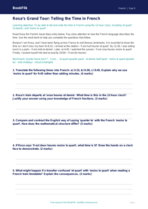 Free Telling The Time Track Sheet | Year 5 Greater Depth | BookFlik