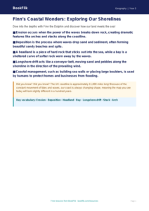 Free Coasts Poster | Year 5 Greater Depth | BookFlik